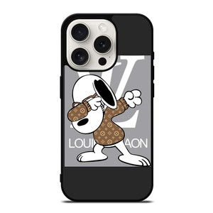 SNOOPY BROWN LOUIS iPhone 15 Pro Case SNOOPY BROWN LOUIS iPhone 15 Pro Case
