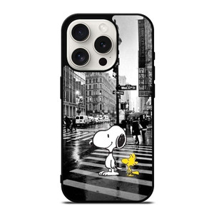SNOOPY STREET RAIN iPhone 15 Pro Case SNOOPY STREET RAIN iPhone 15 Pro Case