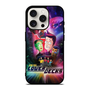 STAR TREK LOWER DECKS CARTOON iPhone 15 Pro Case STAR TREK LOWER DECKS CARTOON iPhone 15 Pro Case