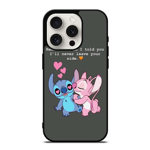 STITCH AND GIRLFRIEND LOVE QUOTE iPhone 15 Pro Case STITCH AND GIRLFRIEND LOVE QUOTE iPhone 15 Pro Case