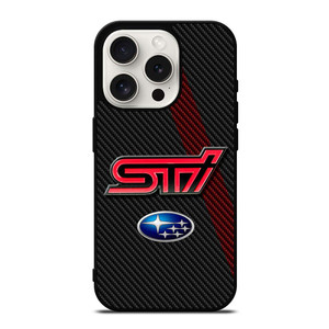 SUBARU STI CARBON LOGO iPhone 15 Pro Case SUBARU STI CARBON LOGO iPhone 15 Pro Case