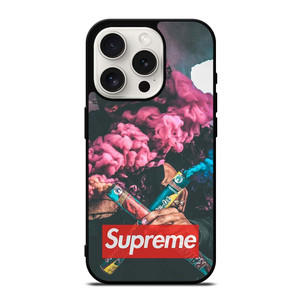 SUPREME DOPE SMOKE BOMB iPhone 15 Pro Case SUPREME DOPE SMOKE BOMB iPhone 15 Pro Case
