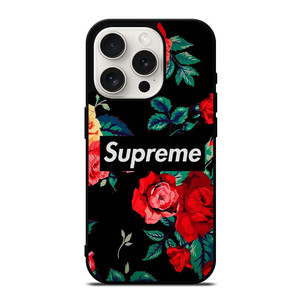 SUPREME FLOWER LOGO iPhone 15 Pro Case SUPREME FLOWER LOGO iPhone 15 Pro Case