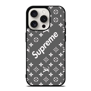SUPREME GREY PATTREN iPhone 15 Pro Case SUPREME GREY PATTREN iPhone 15 Pro Case