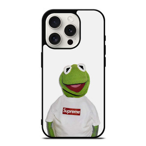 SUPREME KERMIT SESAME STREET iPhone 15 Pro Case SUPREME KERMIT SESAME STREET iPhone 15 Pro Case