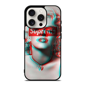 SUPREME MARILYN MONROE 2 iPhone 15 Pro Case SUPREME MARILYN MONROE 2 iPhone 15 Pro Case