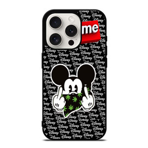 SUPREME MICKEY MOUSE 2 iPhone 15 Pro Case SUPREME MICKEY MOUSE 2 iPhone 15 Pro Case