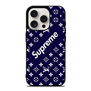SUPREME NAVY PATTREN iPhone 15 Pro Case SUPREME NAVY PATTREN iPhone 15 Pro Case