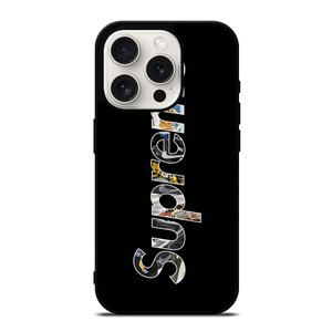 SUPREME NIKE SNEAKERS BLACK iPhone 15 Pro Case SUPREME NIKE SNEAKERS BLACK iPhone 15 Pro Case