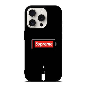 SUPREME PHONE LOW BATTERY iPhone 15 Pro Case SUPREME PHONE LOW BATTERY iPhone 15 Pro Case