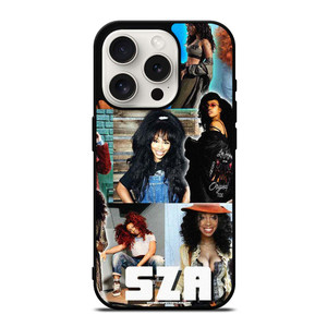 SZA FEMALE SINGER COLLAGE iPhone 15 Pro Case SZA FEMALE SINGER COLLAGE iPhone 15 Pro Case