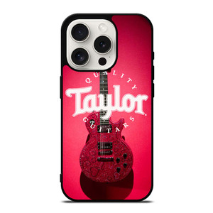 TAYLOR QUALITY GUITARS RED iPhone 15 Pro Case TAYLOR QUALITY GUITARS RED iPhone 15 Pro Case