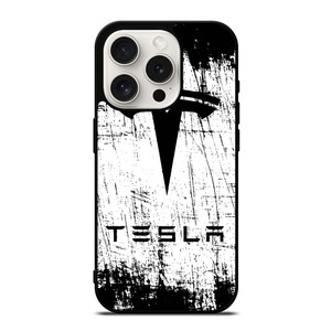 TESLA MOTORS BRUSHED LOGO iPhone 15 Pro Case TESLA MOTORS BRUSHED LOGO iPhone 15 Pro Case