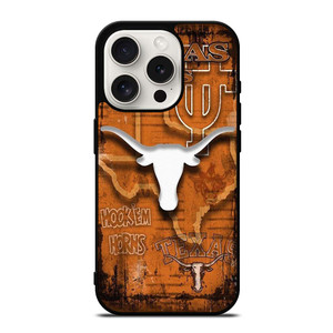TEXAS LONGHORNS FOOTBALL 2 iPhone 15 Pro Case TEXAS LONGHORNS FOOTBALL 2 iPhone 15 Pro Case