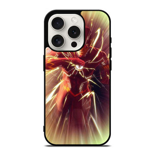 THE FLASH DC CARTOON ART iPhone 15 Pro Case THE FLASH DC CARTOON ART iPhone 15 Pro Case