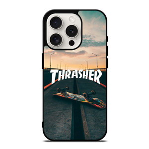 THRASHER LOGO SKATEBOARD MAGAZINE iPhone 15 Pro Case THRASHER LOGO SKATEBOARD MAGAZINE iPhone 15 Pro Case