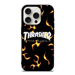 THRASHER SKATEBOARD MAGAZINE FLAME iPhone 15 Pro Case THRASHER SKATEBOARD MAGAZINE FLAME iPhone 15 Pro Case