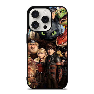 TOOTHLESS TRAIN YOUR DRAGON CHARACTER iPhone 15 Pro Case
