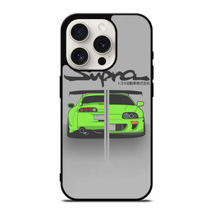 TOYOTA SUPRA CAR CLIPART iPhone 15 Pro Case