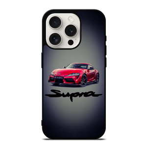 TOYOTA SUPRA CAR LOGO iPhone 15 Pro Case TOYOTA SUPRA CAR LOGO iPhone 15 Pro Case