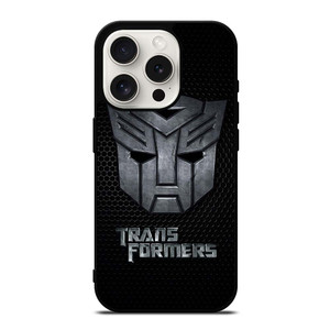 TRANSFORMERS AUTOBOT METAL LOGO iPhone 15 Pro Case TRANSFORMERS AUTOBOT METAL LOGO iPhone 15 Pro Case