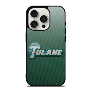 TULANE UNIVERSITY LOGO CARBON iPhone 15 Pro Case TULANE UNIVERSITY LOGO CARBON iPhone 15 Pro Case