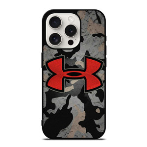 UNDER ARMOUR RED CAMO LOGO iPhone 15 Pro Case UNDER ARMOUR RED CAMO LOGO iPhone 15 Pro Case