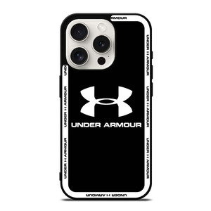 UNDER ARMOUR ROUND BLACK iPhone 15 Pro Case