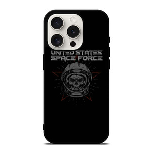 UNITED STATES SPACE FORCE SKULL iPhone 15 Pro Case