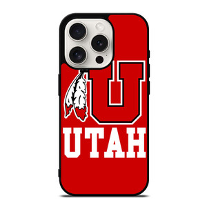 UTAH UTES FOOTBALL LOGO 2 iPhone 15 Pro Case UTAH UTES FOOTBALL LOGO 2 iPhone 15 Pro Case