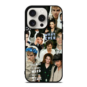 VAMPIRE DIARIES IAN SOMERHALDER COLLAGE iPhone 15 Pro Case VAMPIRE DIARIES IAN SOMERHALDER COLLAGE iPhone 15 Pro Case