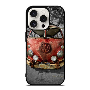 VW VOLKSWAGEN VAN RUSTY iPhone 15 Pro Case VW VOLKSWAGEN VAN RUSTY iPhone 15 Pro Case