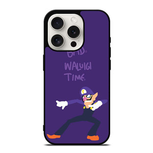 WALUIGI TIME TOO BAD iPhone 15 Pro Case WALUIGI TIME TOO BAD iPhone 15 Pro Case