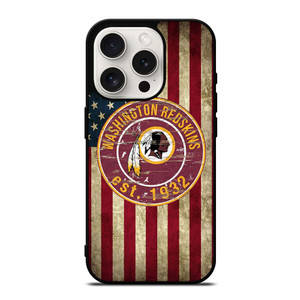 WASHINGTON REDSKINS AMERICAN FLAG iPhone 15 Pro Case WASHINGTON REDSKINS AMERICAN FLAG iPhone 15 Pro Case