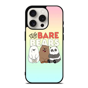 WE BARE BEARS COLORFUL iPhone 15 Pro Case WE BARE BEARS COLORFUL iPhone 15 Pro Case