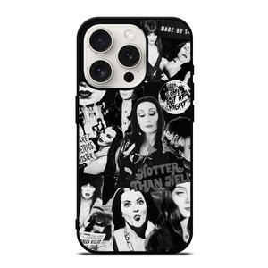 WEDNESDAY ADDAMS FAMILY COLLAGE iPhone 15 Pro Case WEDNESDAY ADDAMS FAMILY COLLAGE iPhone 15 Pro Case