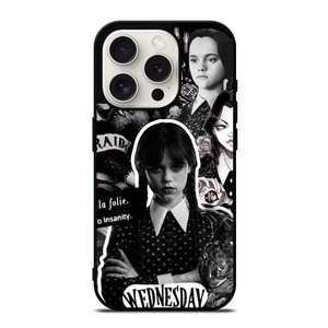 WEDNESDAY ADDAMS MOVIES COLLAGE iPhone 15 Pro Case