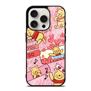 WINNIE THE POOH COLLAGE  iPhone 15 Pro Case