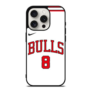 ZACH LAVINE CHICAGO BULLS WHITE iPhone 15 Pro Case