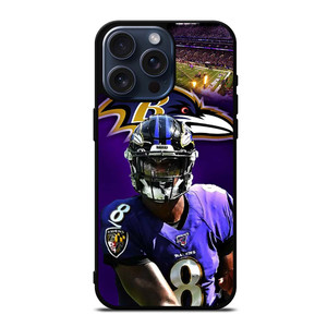 LAMAR JACKSON RAVENS BALTIMORE iPhone 15 Pro Max Case