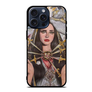 LANA DEL REY ART iPhone 15 Pro Max Case