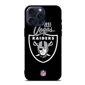 LAS VEGAS RAIDERS NFL LOGO iPhone 15 Pro Max Case LAS VEGAS RAIDERS NFL LOGO iPhone 15 Pro Max Case