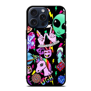 LISA FRANK COLLAGE iPhone 15 Pro Max Case