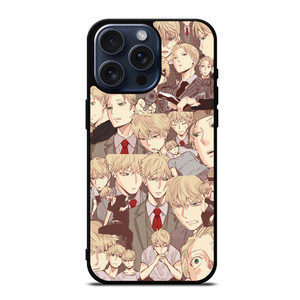 LOID FORGER SPY X FAMILY COLLAGE iPhone 15 Pro Max Case