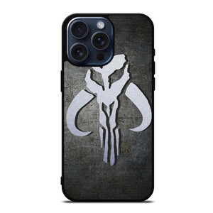 MANDALORIAN STAR WARS EMBLEM iPhone 15 Pro Max Case MANDALORIAN STAR WARS EMBLEM iPhone 15 Pro Max Case