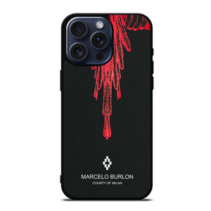 MARCELO BURLON RED iPhone 15 Pro Max Case