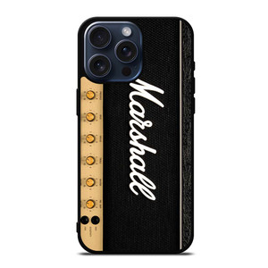 MARSHALL SPEAKER GOLD WOOD iPhone 15 Pro Max Case MARSHALL SPEAKER GOLD WOOD iPhone 15 Pro Max Case