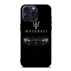 MASERATI FRONT BUMPER LOGO iPhone 15 Pro Max Case MASERATI FRONT BUMPER LOGO iPhone 15 Pro Max Case