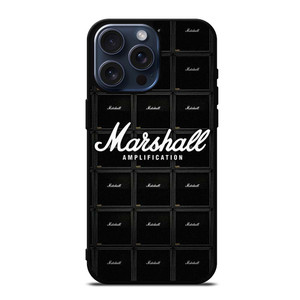 MASHALL AMPLIFICATION LOGO iPhone 15 Pro Max Case MASHALL AMPLIFICATION LOGO iPhone 15 Pro Max Case
