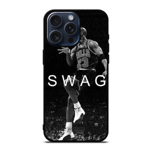 MICHAEL JORDAN SWAG iPhone 15 Pro Max Case MICHAEL JORDAN SWAG iPhone 15 Pro Max Case